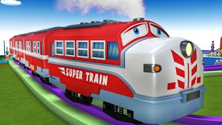 Cartoon Videos for Kids  Toy Factory Cartoon Train Videos for Kids  Chu Chu Train [upl. by Caplan]