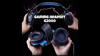 G2000 Gaming Headset im Test Top oder Flop [upl. by Kittie]