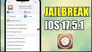 How to Jailbreak iOS 1751  Jailbreak iOS 1751 NO COMPUTER [upl. by Anayit]