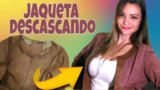 DIY  Como consertar e reformar jaqueta de quotcouroquot descascando  Fix a peeling leather jacket [upl. by Leunas]