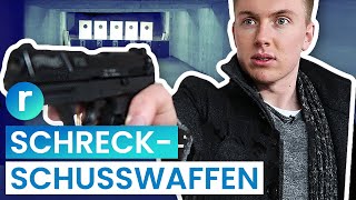 Experiment Wie gefährlich sind SchreckschussWaffen  reporter [upl. by Cecilla]