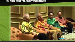 PM Najib visits YTL Family Open House [upl. by Yllas424]