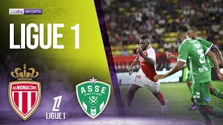 AS Monaco vs SaintÉtienne  LIGUE 1 HIGHLIGHTS  081724  beIN SPORTS USA [upl. by Innes]