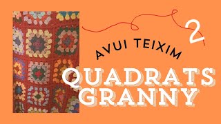 TUTORIAL QUADRATS GRANNY AMB GANXET  MIMIAMÀ [upl. by Brion283]