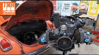 An Unloved Beetle Episode 12  Engine Tear down [upl. by Zelle37]