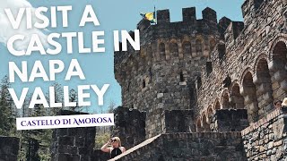 Wine Tasting in a Castle Castello di Amorosa•NAPA VALLEY [upl. by Nosmas]