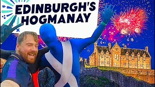 Edinburgh Hogmanay Scottish New Years Celebrations [upl. by Tobey]