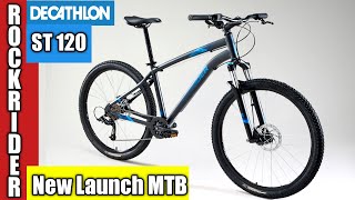 Decathlon Btwin RockRider ST 120  Btwin Gear mtb Bicycle  Best Btwin MTB  New launch MTB  2021 [upl. by Alegnad]