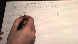 Factorising trickier expressions  GCSE and Alevel maths revision [upl. by Maharg]