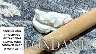 How to make a perfect fondant  fondant for all weather [upl. by Aisetal]