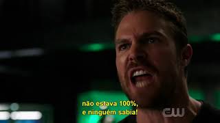 Arrow 6x17 Oliver Queen vs John Diggle  Legendado [upl. by Genie799]