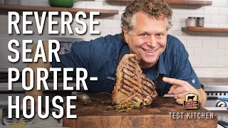 Reverse Sear Porterhouse Steak for a Perfect MediumRare Cook [upl. by Sletten]