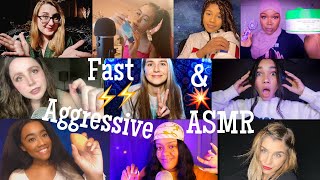 ASMR  Fast And Aggressive Triggers ✨COLLAB✨ [upl. by Schwejda]