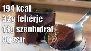 Fehérjepudding Egyszerűen l Diétás Recept Tápértékkel [upl. by Trici]