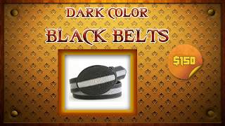 Exotic Skin Belts for Sale [upl. by Enailuj966]