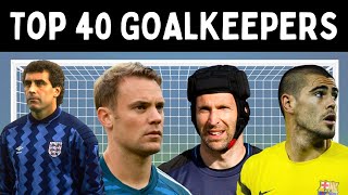 Top 40 Goalkeepers of All Time [upl. by Aime255]