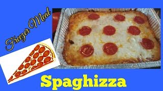 Freezer Meal Spaghizza Kid friendly freezer dinner [upl. by Eneloj]