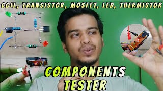 Test all component using a DIY components tester [upl. by Yecies]