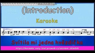 Svítila mi jedna hvězdička karaoke [upl. by Edouard490]