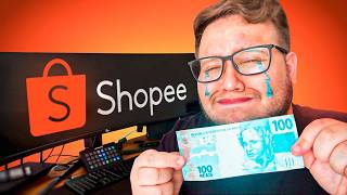 TESTEI DROPSHIPPING NA SHOPEE POR 30 DIAS [upl. by Ahsimet]