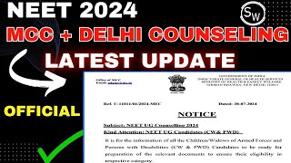 Delhi State Counselling for neet UG 2024  Neet 2024 [upl. by Buckler]