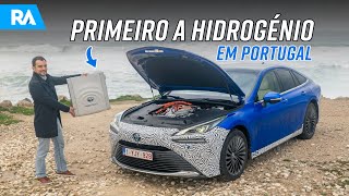 Primeiro CARRO A HIDROGÉNIO em Portugal Novo Toyota Mirai Fuel Cell 2021 [upl. by Assirolc135]