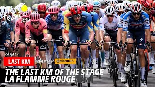 Last Km  Stage 6  Tour de France 2024 [upl. by Herstein]