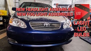 Unlock Enhanced Visibility Corolla Headlight Assembly Upgrade with Lasfit LED Bulbs [upl. by Whitney980]