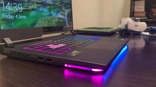 Unboxing Of Asus ROG Strix G15 G513 Gaming Laptop [upl. by Ahsilif]