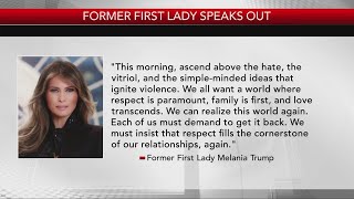 Melania Trump broke silence regarding her husband’s assassination attempt [upl. by Corydon]