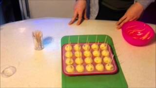 Recette des pop cake chocolatcoco [upl. by Macomber]