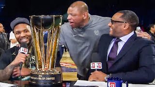 Damian Lillard joins NBA TV after winning 2024 NBA Cup Championship [upl. by Matthew]