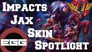 SKT T1 Jax Skin Spotlight  League of Legends Skin Review HD [upl. by Elisha]