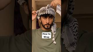 How to wrap 1million headband arabic shorts viral [upl. by Nylrem]