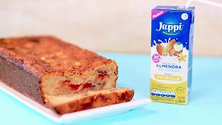 Receta  ¿Cómo hacer torta de pan con bebida de almendras Jappi®  Jappi® [upl. by Ihab162]