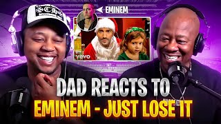 Dad Reacts to Eminem  Just Lose It Official Music Video [upl. by Aihsyla]