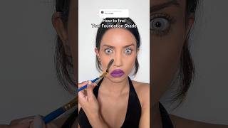 how to find your foundation shade 👌 [upl. by Ahsital]