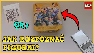 JAK ROZPOZNAĆ MINIFIGURKI LEGO Z SERII 25  WSZYSTKIE METODY  KODY QR  WAGA [upl. by Eadwine]