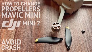 How To Replace Your DJI Mini 2 Propellers  Quick amp Easy [upl. by Frere]