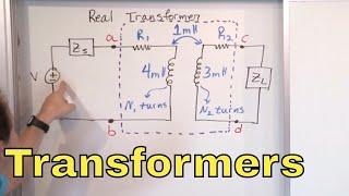 02  What is a Transformer amp How Does it Work StepUp amp StepDown Transformer Circuits [upl. by Annoda]