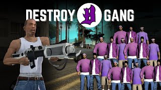 Destroy Ballas Gang Pt2 gtasanandreas [upl. by Rolo]