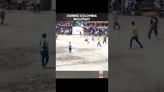 Colombia 4 Dead Many Injured As Bullfight Stand Collapses  shorts [upl. by Worrell45]