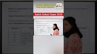 All India Sainik School question format  AISSEE  shorts viral sainik aissee2025 army [upl. by Omidyar]