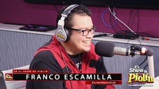 Franco Escamilla en El Show de Piolin [upl. by Arutnev]