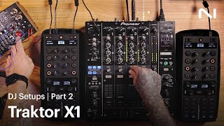 Advanced DJ setups using the Traktor X1 MK3  Native Instruments [upl. by Almita]