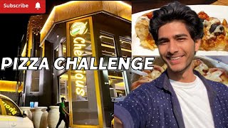 Cheezious  Challenge with friends  Pizza Challenge  funnyvideo youtubevideo [upl. by Jorgensen942]