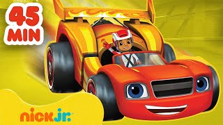 Вспыш и чудомашинки  45 минут лучших гонок Вспыша  Nick Jr Cyrillic [upl. by Mccallum]