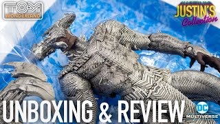 Steppenwolf Zack Snyders Justice League DC Multiverse McFarlane Toys Unboxing amp Review [upl. by Morty]