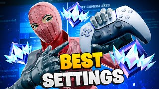 NEW BEST Fortnite Controller Settings for AIMBOT  FAST EDITS must try [upl. by Perseus]