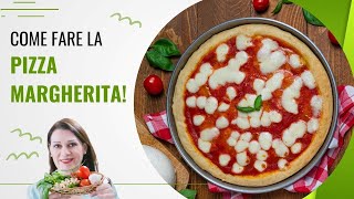 Pizza margherita ricett facile per fare la pizza anche a casa tua [upl. by Asiela]